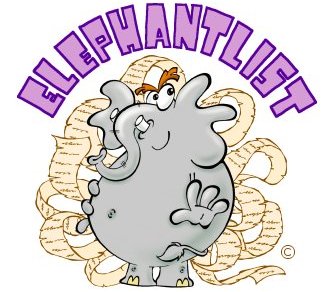 funny animal - it is photo of an elephant who is a huge animal but is ruled by small creature called man