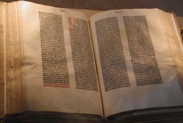 Do you read the Bible? - According to the Online Etymology Dictionary the word Bible is from Anglo-Latin biblia, traced from the same word through Medieval Latin and Late Latin, as used in the phrase biblia sacra ('holy books'). This then stemmed from the term , which derived from biblion , which was originally a diminutive of byblos, possibly so called from the name of the Phoenician port from which Egyptian papyrus was exported to Greece.