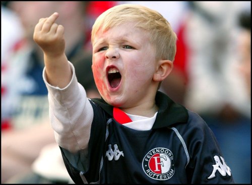 feyenoord supporter - Is too young to be angry?