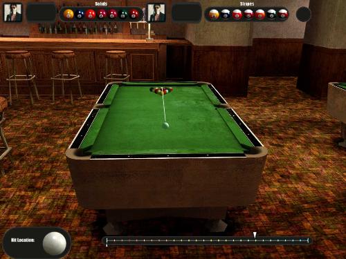billiards - likes to play billiards