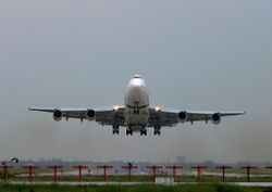 Lahore - Allama Iqbal Airport ....take off plane