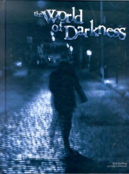 The cover of the World of Darkness corebook - The cover of the World of Darkness corebook, one of the largest roleplaying games.