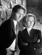 Mulder and Scully - A photo of Mulder and Scully.
