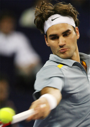 Roger Federer - The tennis maestro.