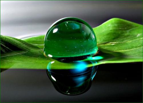 floating marble - floating water on the marble
