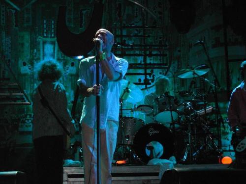 rem - United States rock band REM, in concert in Padva.  Source: http://www.flickr.com/photos/scaccia/39502728/