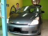 Toyota Wishy - My Toyota Wish when I collected it from my dealer.