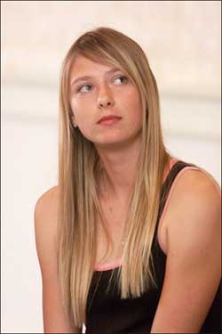 maria sharapova - the number 1 in the world