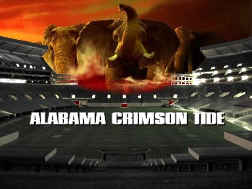 Bama Wallpaper - A great Crimson Tide Wallpaper.