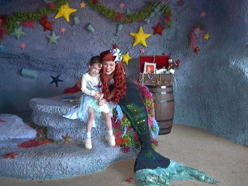 Kierrah and Ariel - my daughter with Ariel at disney world 2006