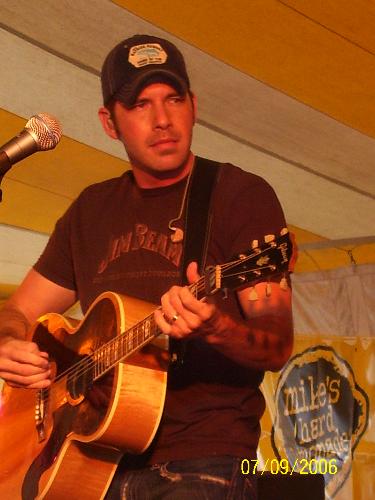 Rodney Atkins in Concert - This is a picture of Rodney last summer!!
