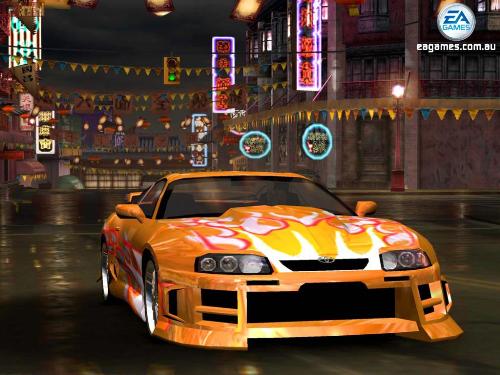 nfsu - Orange car