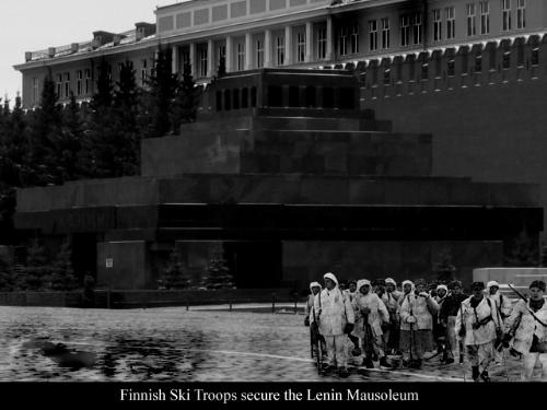 What if? - What if the brave Finnish soldiers pushed towards Moscow together with the Germans?