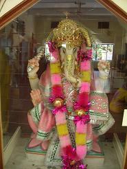 Lord Vinayaka - Photographed at Mysore Temple