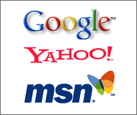 Yahoo,google,msn - yahoo