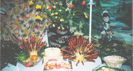 famous food - Pork Barbecue is one of the famous food here in Philippines.
