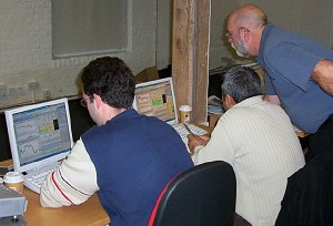 Online Trading Academy - One of trainer in Online Trading Academy give advise to one of trader. How to trade is not easy, especiall if we want big profit from it.