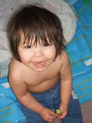 My 2 year old!! - Here is my daughter about 10 months ago she is much bigger now though!!