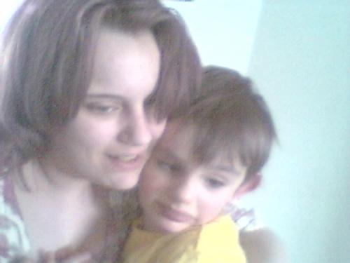 had a beautiful son - me and my son 4 years ago