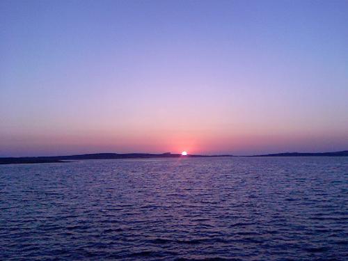 paros sunset - from my travelling to the greek island of Paros
