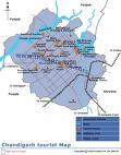 chandigarh - Map of Chandigarh in India