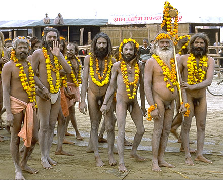 naga sadhu - naked naga sadhus in kumbh mela