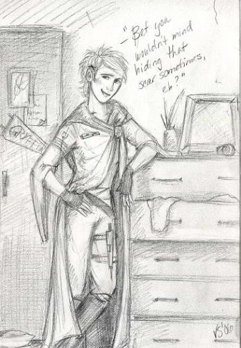 Luuuna - Luna lovegood's drawing. Its more like a pencil sketch of her.