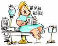 Laughing having a good old chuckle - Woman sat on desk in office having a good old chuckle at something or another - what a great way to be