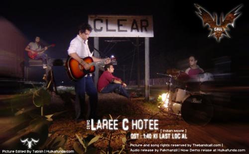 Laree Chotee intro.. - here is the pic from CALL's new song 'Laree Chotee' video.. which they sang for an indian movie '1:40 ki last local'..