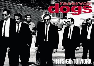 Resevoir Dogs Trailer Poster - First generation movie trailer poster, 1992 release.