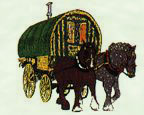 Romany Caravan and Horse - This is my dream.  To travel the countryside in a Romany Caravan and be free.