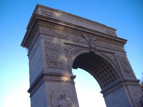 Washington Square Arch - The arch in Washington Square Park, a major part of my life in New York City!