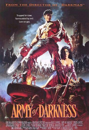Army of Darkness - Original cover art of the third in the Evil Dead trilogy.