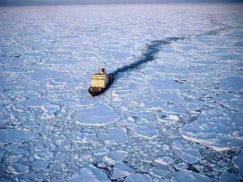 Ice or Sea - Ocean once.. now turned to pieces of Ice