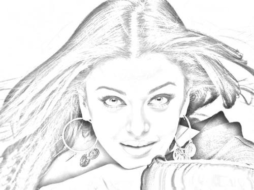 Aishwarya - Sketch of Ash