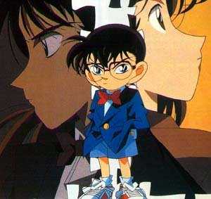 Detective Conan - a great detective whose been turned into a kid.
