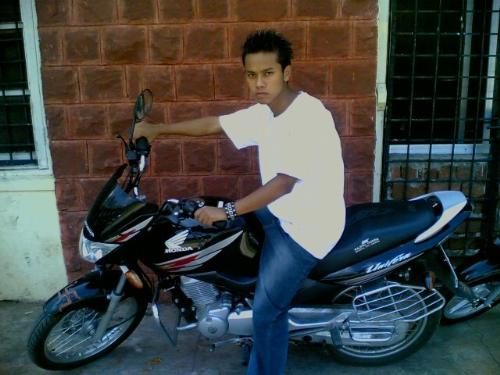 bike - In front of MY Hostel