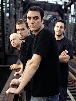 Breakin Benjamin - This is the photo of the rock band Breaking Benjamin