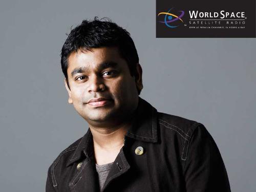 Rehman Rocks in WorldSpace Ad No.1 -  A.R.Rehman stills for WorldSpace Satellite Radio!