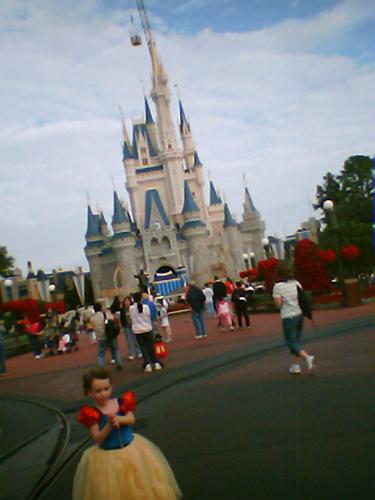 castle - the cinderella castle, disney world, orlando florida. 2006