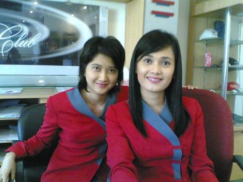 family - my sister n his friend at my office