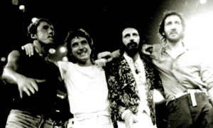 in their heyday - a picture of the original line up of the who with the legendary keith moon in the photo. keith is no longer with us as he died a few years ago but was a fantastic madman on the drums and will be forever remembered for his wildman antics over the years. the band were enjoying a phenominal amount of success in this period and are currently about to embark on a new tour this year.