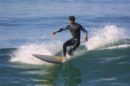 Surfing - Surf rage can be a problem in places where there are limited surfing breaks and many surfers trying to ride the breaks. This can be especially true if some unspoken agreement between the surfers about whose turn it is to take the break is not understood by one or more surfers, which can often be the case due to the informal and unspoken nature of this agreement. There are also various niche styles, such as the 'Egg', a longboard-style short board, the 'Fish', a short and wide board with a split tail and two or four fins, and the 'Gun', a long and pointed board specifically designed for big waves.