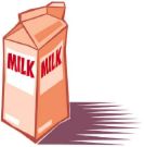 Milk - For millennia, cow's milk has been processed into dairy products such as cream, butter, yogurt, ice cream, and especially the more durable and easily transportable product, cheese. Industrial science has brought us casein, whey protein, lactose, condensed milk, powdered milk, and many other food-additive and industrial products.