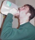 Milk - Human milk is fed to infants through breastfeeding, either directly or by expressing the milk to be stored and consumed later.