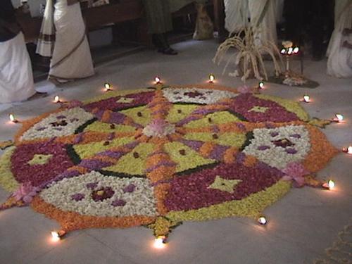 athapookalam - the word is in malayalam language meaning decoration pf flowers.we keralites used to make athapookalams during the festival onam