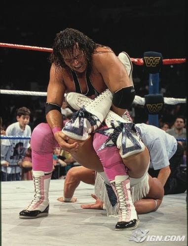 Bret 'The Hitman' Hart - The hall of famer and one of the greatest wrestlers in the history of wrestling entertainment.His famous quote.'The best there is,he best there was and there the best there ever will be.