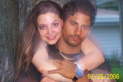 Me and my boyfriend - This is me and the love of my life.  He doesn't like to smile for pictures because he doesn't like his smile. Obviously I disagree, but it is his personal growth that will happen in his own time.  I don't like my smile either, but what are ya gonna do? Scowl all the time? Smiling feels good, regardless of how you think you look.