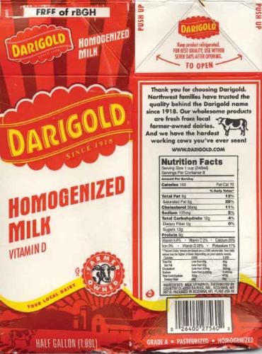 Milk - Washington Milk