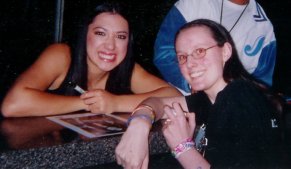 Michelle Branch - My second meeting with Michelle Branch! June of 2002.